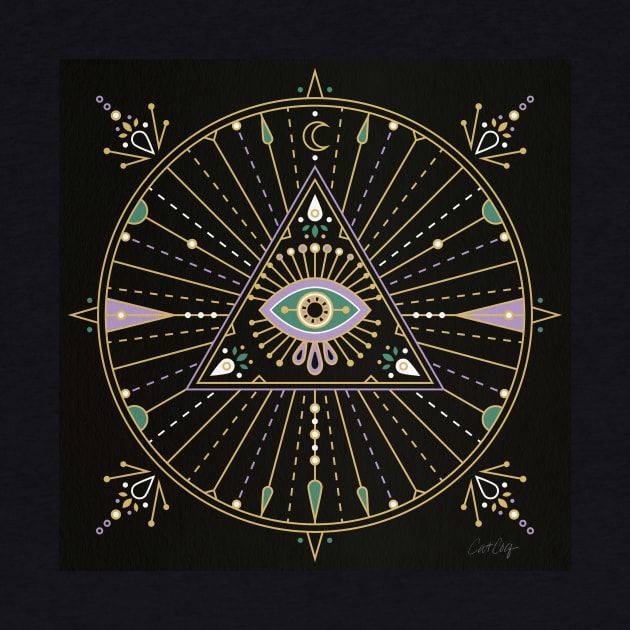 Evil Eye Mandala by CatCoq